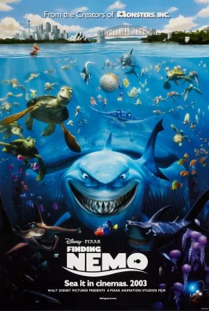 Finding Nemo (2003) Round Flask