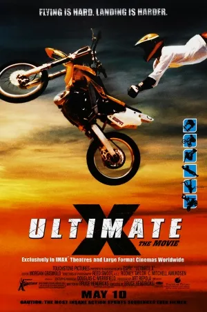 Ultimate X (2002) White Water Bottle With Carabiner