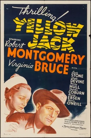 Yellow Jack (1938) White Water Bottle With Carabiner