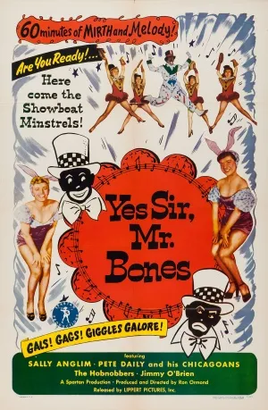 Yes Sir, Mr. Bones (1951) White Water Bottle With Carabiner