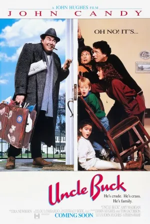 Uncle Buck (1989) White Water Bottle With Carabiner
