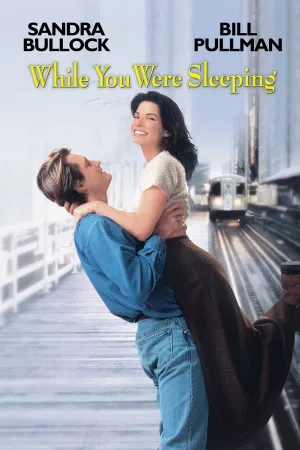 While You Were Sleeping (1995) Poster