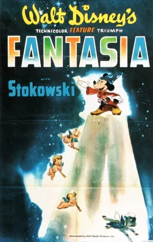 Fantasia (1940) 11oz Colored Rim & Handle Mug