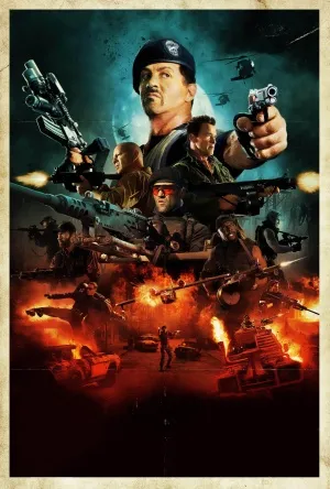 The Expendables 2 (2012) Pillow