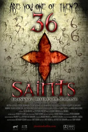 36 Saints (2013) White Water Bottle With Carabiner