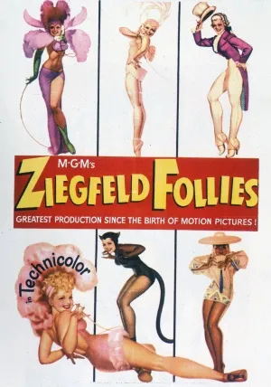 Ziegfeld Follies (1946) Women's Junior Cut Crewneck T-Shirt