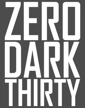Zero Dark Thirty (2012) Round Flask