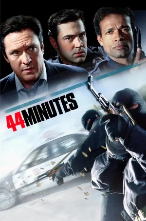 44 Minutes (2003) White Water Bottle With Carabiner
