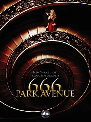 666 Park Avenue (2012) White Water Bottle With Carabiner