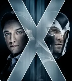 X-Men: First Class (2011) White Water Bottle With Carabiner