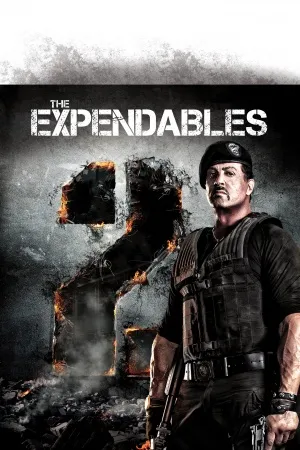 The Expendables 2 (2012) White Water Bottle With Carabiner