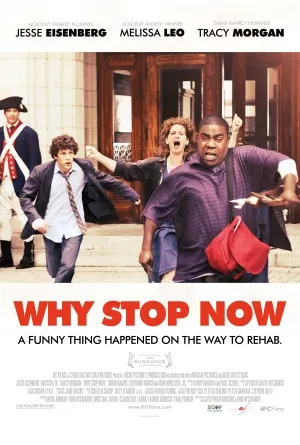 Why Stop Now (2012) White Water Bottle With Carabiner