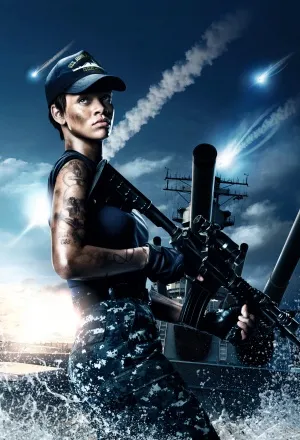 Battleship (2012) White Water Bottle With Carabiner