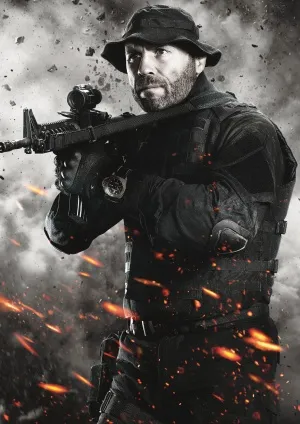 The Expendables 2 (2012) Metal Wall Art