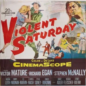 Violent Saturday (1955) Prints and Posters