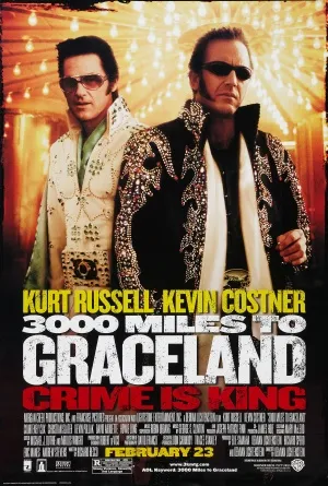 3000 Miles To Graceland (2001) Men's TShirt