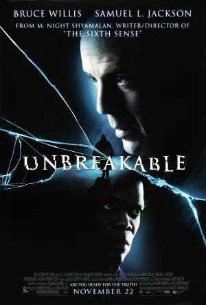 Unbreakable (2000) White Water Bottle With Carabiner