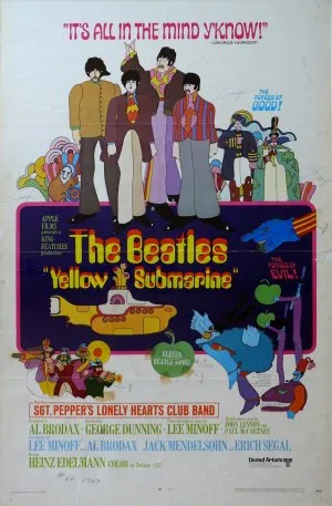 Yellow Submarine (1968) Mens Pullover Hoodie Sweatshirt