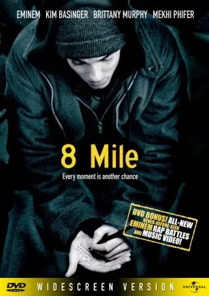 8 Mile (2002) White Water Bottle With Carabiner