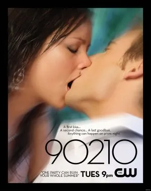 90210 (2008) White Water Bottle With Carabiner