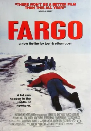 Fargo (1996) White Water Bottle With Carabiner