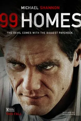 99 Homes (2015) White Water Bottle With Carabiner