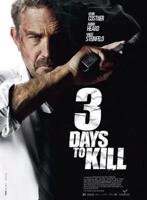3 Days to Kill (2014) White Water Bottle With Carabiner