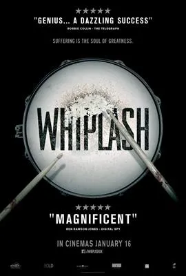 Whiplash (2014) White Water Bottle With Carabiner