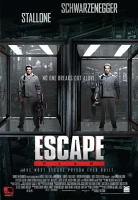 Escape Plan (2013) White Water Bottle With Carabiner