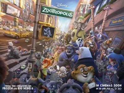 Zootopia (2016) 16oz Frosted Beer Stein