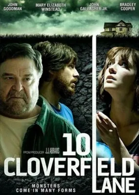 10 Cloverfield Lane (2016) White Water Bottle With Carabiner