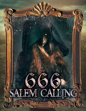 666 Salem Calling (2017) White Water Bottle With Carabiner