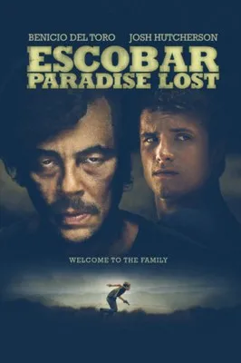 Escobar: Paradise Lost (2014) White Water Bottle With Carabiner