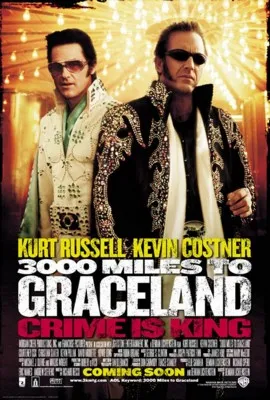 3000 Miles To Graceland (2001) Men's TShirt