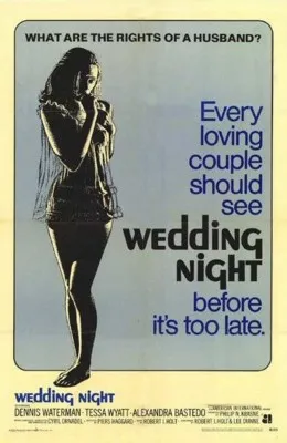 Wedding Night (1970) White Water Bottle With Carabiner