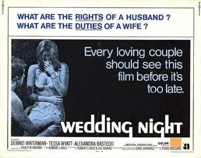 Wedding Night (1970) White Water Bottle With Carabiner