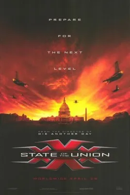 XXX: State of the Union (2005) White Water Bottle With Carabiner