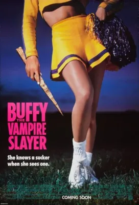 Buffy the Vampire Slayer (1992) White Water Bottle With Carabiner