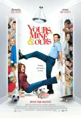 Yours, Mine and Ours (1968) White Water Bottle With Carabiner