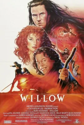 Willow (1988) White Water Bottle With Carabiner