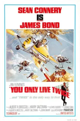 You Only Live Twice (1967) Poster