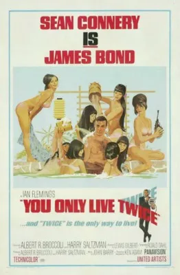 You Only Live Twice (1967) Poster