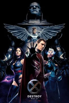 X-Men: Apocalypse (2016) Round Flask