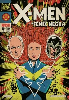 X-Men: Dark Phoenix (2019) White Water Bottle With Carabiner
