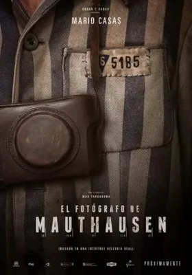 El fotografo de Mauthausen (2018) White Water Bottle With Carabiner