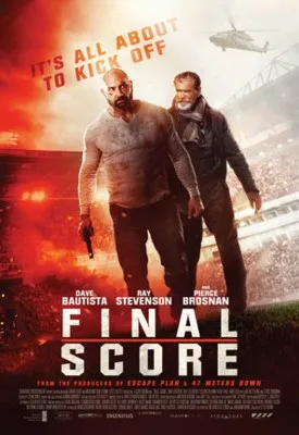 Final Score (2018) White Water Bottle With Carabiner