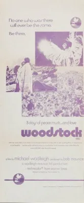 Woodstock (1970) White Water Bottle With Carabiner