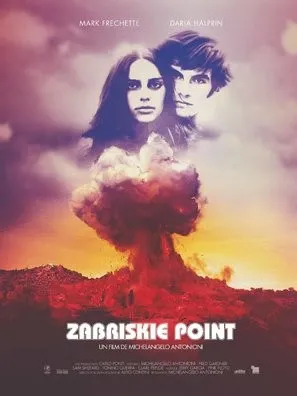 Zabriskie Point (1970) 11oz Colored Rim & Handle Mug