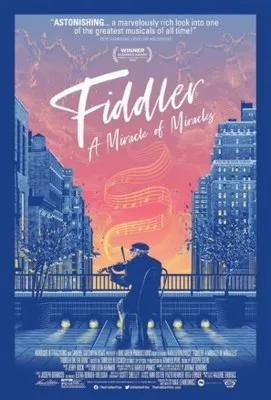Fiddler: A Miracle of Miracles (2019) White Water Bottle With Carabiner