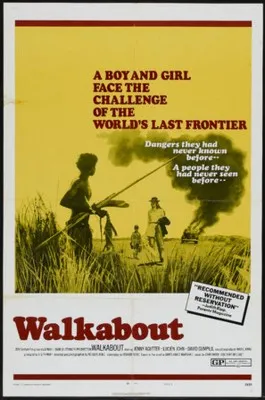Walkabout (1971) Women's Deep V-Neck TShirt